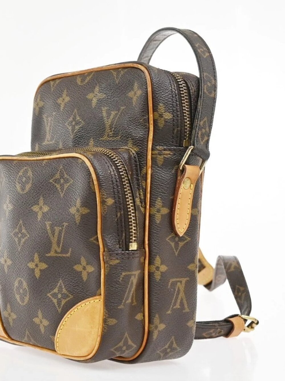 LOUIS VUITTON Amazon Crossbody Shoulder Bag Monogram Leather BN - Picture 3 of 16